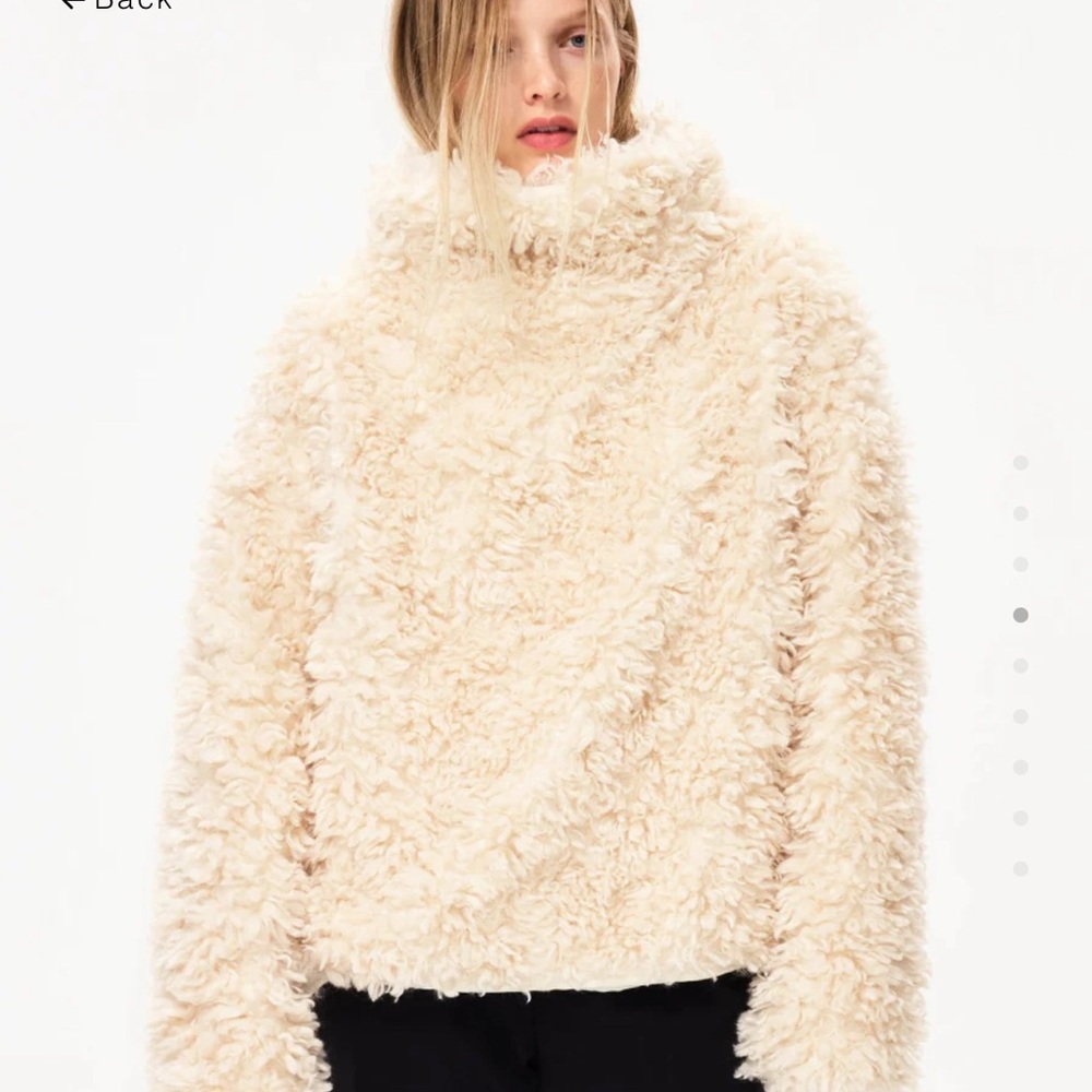 Khy Shaggy Faux Fur Pullover S/M